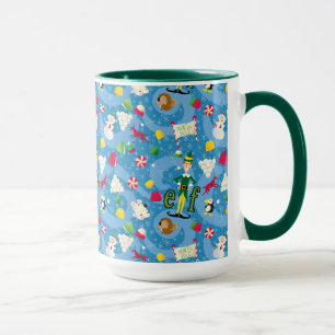 Buddy the Elf Cartoon Pattern Mug