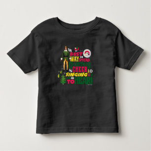 Buddy the Elf   Christmas Cheer Graphic Quote Toddler T-Shirt