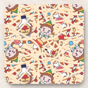 Buddy the Elf   Christmas Cheer Pattern Coaster