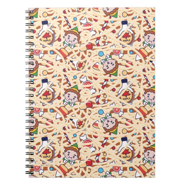 Buddy the Elf | Christmas Cheer Pattern Notebook (Front)