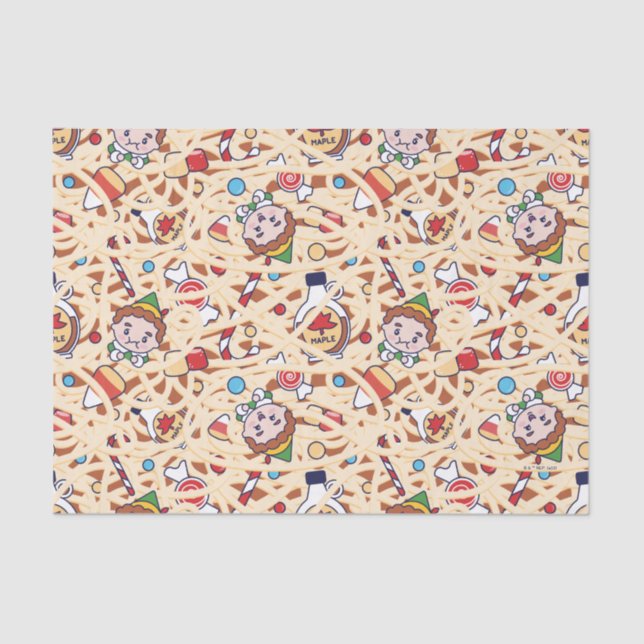 Buddy the Elf | Christmas Cheer Pattern Tissue Paper (Front)