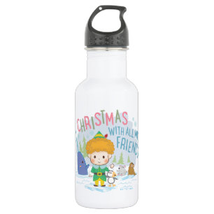 Buddy the Elf Christmas With All My Friends 532 Ml Water Bottle