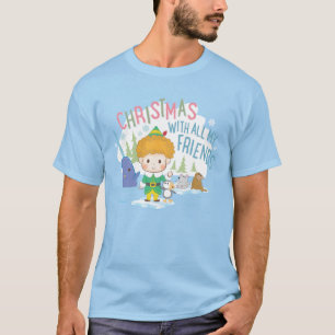 Buddy the Elf Christmas With All My Friends T-Shirt