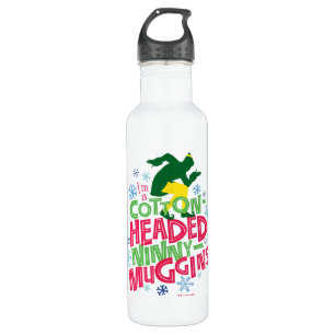 Buddy the Elf   Cotton Headed Ninny-Muggins 710 Ml Water Bottle