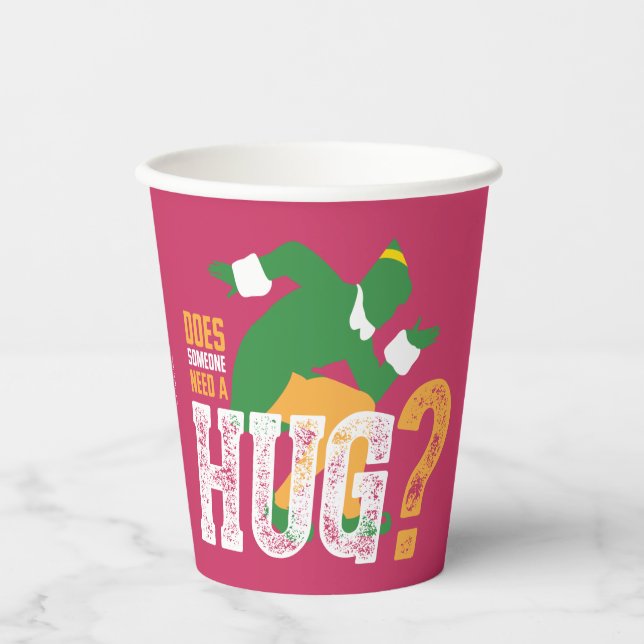 Buddy the Elf | Does Someone Need a Hug Paper Cups (Front)