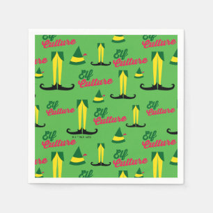 Buddy the Elf   Elf Culture Pattern Napkin