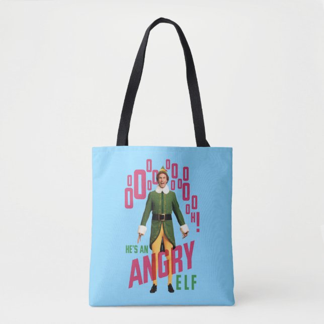 Buddy the Elf | He's an Angry Elf Tote Bag (Front)