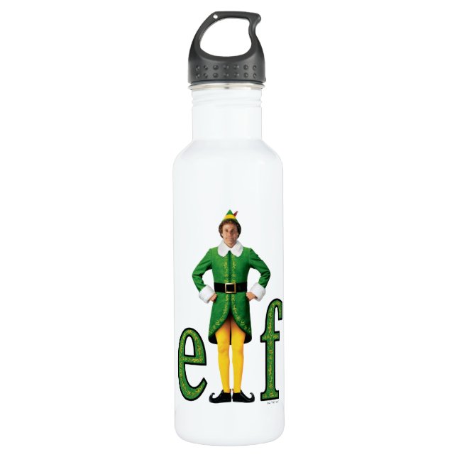 Buddy the Elf Movie Logo 710 Ml Water Bottle (Front)