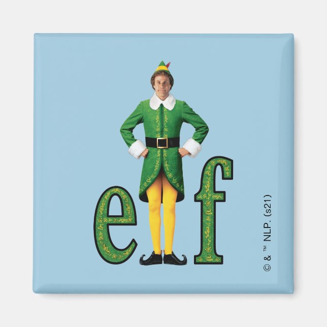 Buddy the Elf Movie Logo Magnet (Front)