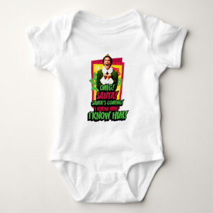 Buddy the Elf   OMG! Santa! Baby Bodysuit