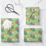 Buddy the Elf OMG Santa! I Know Him! Wrapping Paper Sheet<br><div class="desc">Elf the Movie | Check out this adorable Buddy the Elf graphic that reads "OMG Santa! I know him!".</div>