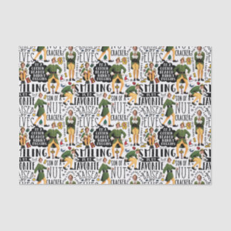 Buddy the Elf Quote Pattern Tissue Paper