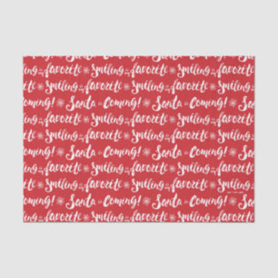 Buddy the Elf   Smiling is my Favourite Pattern Tissue Paper