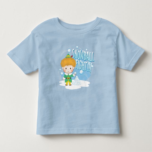Buddy the Elf Snowball Fight! Toddler T-Shirt (Front)
