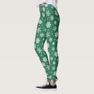 Buddy the Elf Snowflake Pattern Leggings