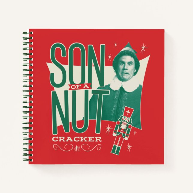 Buddy the Elf Son of a Nutcracker Notebook (Front)