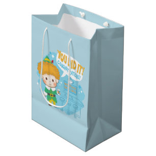 Buddy the Elf You Did It! Congratulations! Medium Gift Bag