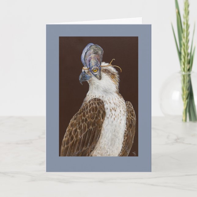 Buddy the osprey card (Front)