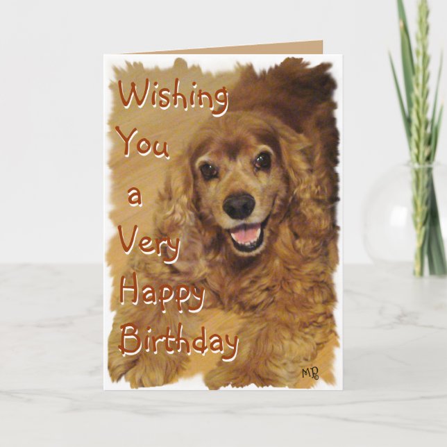BuddySmilieBday-customise-any occasion Card (Front)