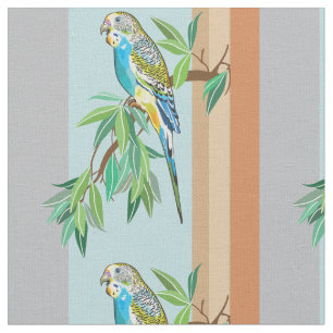 Budgerigar  Australian parakeet Fabric