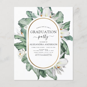 Budget 2022 Tropical Graduation Magnolia Floral