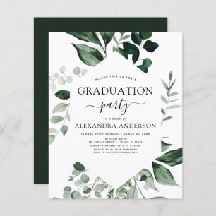 Budget 2023 Graduation Botanical Greenery