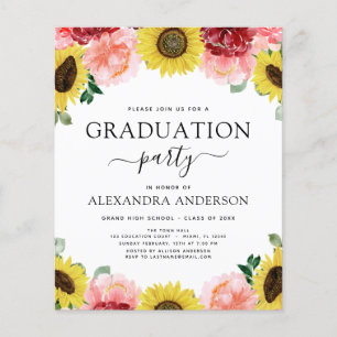 Budget 2023 Graduation Sunflower Country