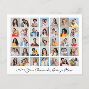 Budget 35 Photo Collage Add Your Own Greeting Card