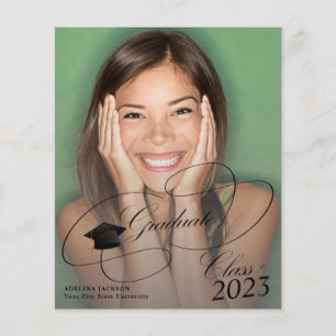 Budget 4 photos script graduation announcement