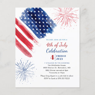 Budget 4th of July Independence Day Red White Blue