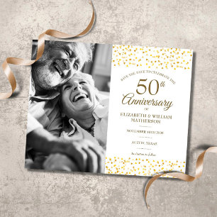 Budget 50th Anniversary Save the Date Photo
