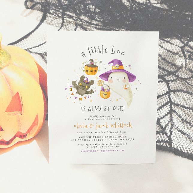 Budget A Little Boo Halloween Fall Baby Shower  (Creator Uploaded)