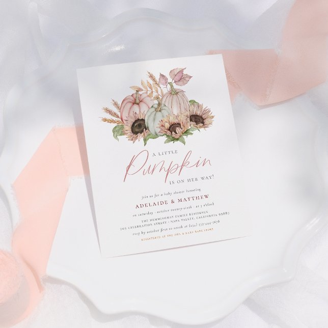 Budget A Little Pumpkin Sunflower Girl Baby Shower (Creator Uploaded)