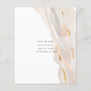 Budget Abstract Save the Date