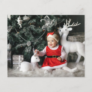 Budget Add Your Own Christmas Photo Holiday Card