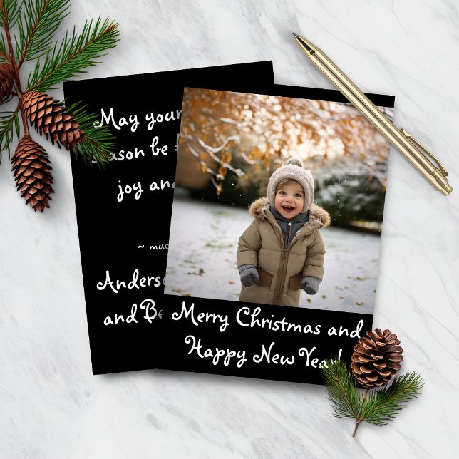Budget Adorable Holiday Photo Card (Creator Uploaded)