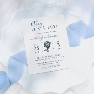 Budget Ahoy! Nautical Whale Baby Boy Shower