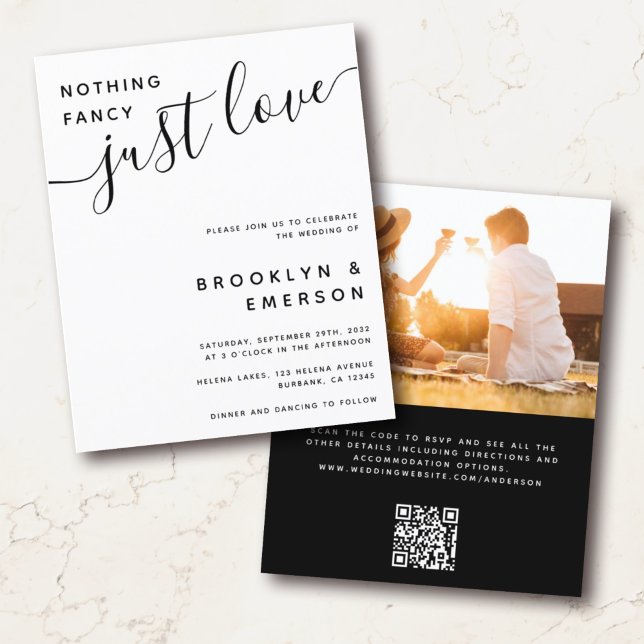 Budget All in One QR Code Wedding Invitation (Creator Uploaded)