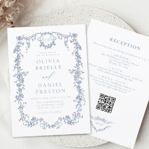 Budget All In One Victorian QR Code Wedding