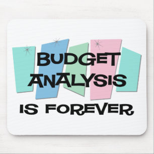 Budget Analysis Is Forever Mouse Pad