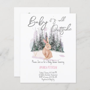 Budget Baby It's Cold Outside winter baby shower