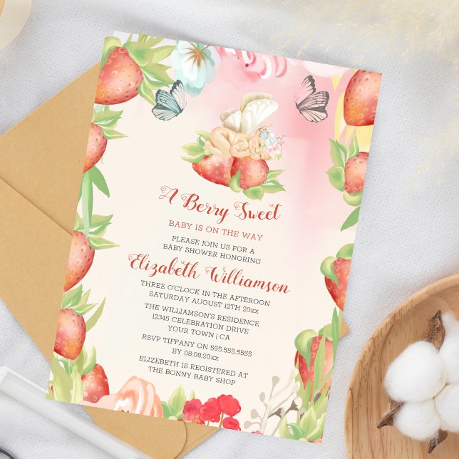 Budget Baby Shower Berry Sweet Strawberry  (Creator Uploaded)