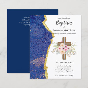 BUDGET Baptism Christening Bautizo Bautismo INVITE