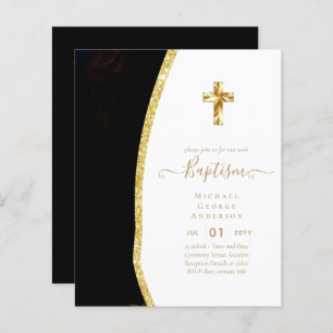 BUDGET Baptism Christening Communion INVITES