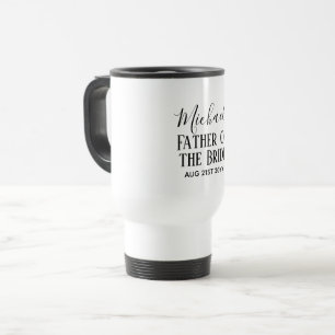BUDGET Bestman Groomsmen Gifts Black White Travel Mug