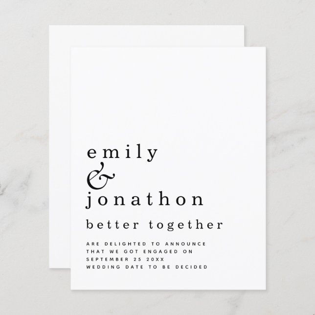 Budget Better Together Engagement Announcement (Front/Back)