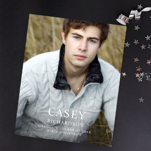 Budget Big Mod Name Photo Graduation Party VER  Flyer