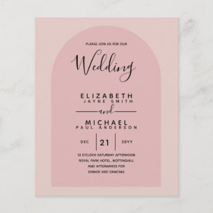 BUDGET Bilingual Spanish Boda English Wedding