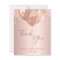 Budget birthday rose gold blush glitter thank you