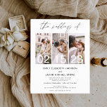 Budget Black and White Photo Wedding Invitation<br><div class="desc">Celebrate your love story with our Budget Black and White Photo Wedding Invitation. This elegant and affordable invitation captures the timeless beauty of your romance in classic black and white. Designed to suit any budget, this invitation doesn't compromise on style. The simplicity of black and white evokes a sense of...</div>